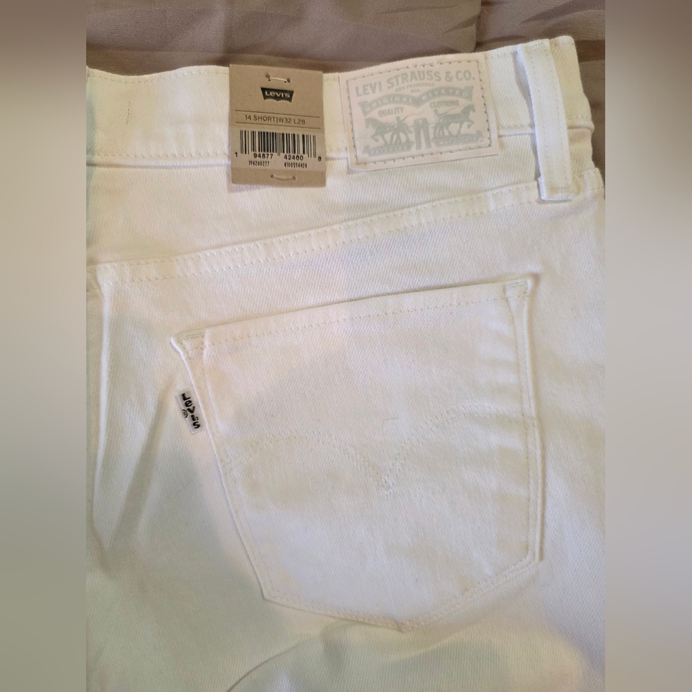 Levi's Women's White 311 Shaping Skinny Jeans Size 32x28 - Picture 8 of 12